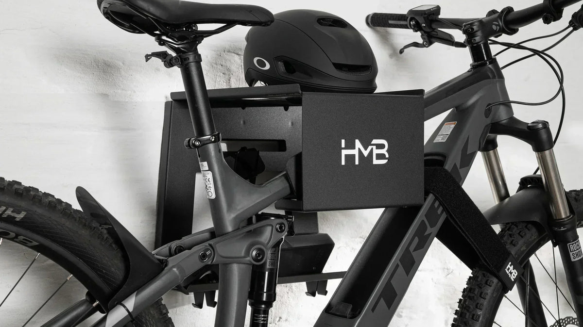 How to store an e-bike in a flat without wrecking your walls (or your back)