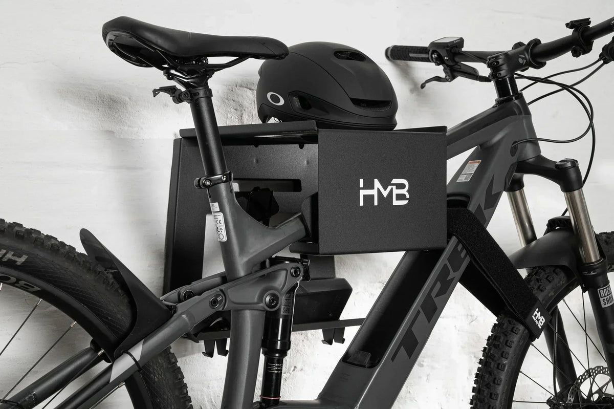 How to store an e-bike in a flat without wrecking your walls (or your back)